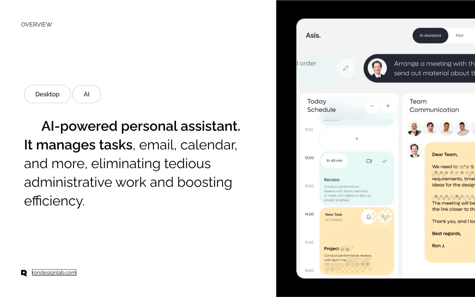 Asis - Your Smart AI Personal Assistant - Business