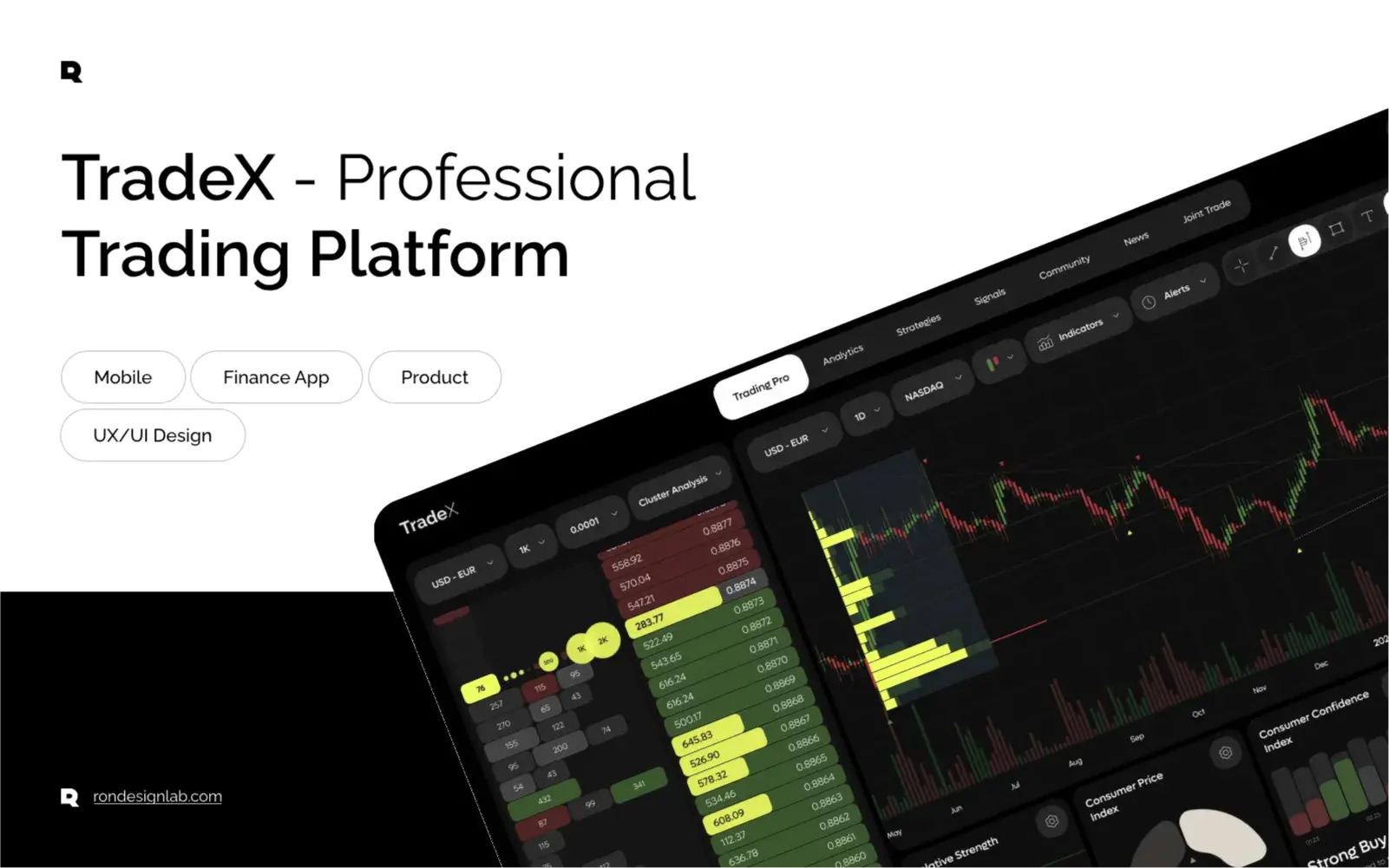 TradeX - Professional Trading Platform - Business
