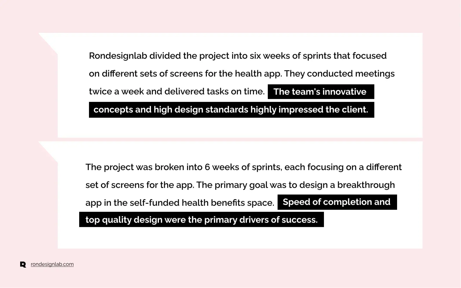 VP Ben Callaghan Impressed by Rondesignlab - Review