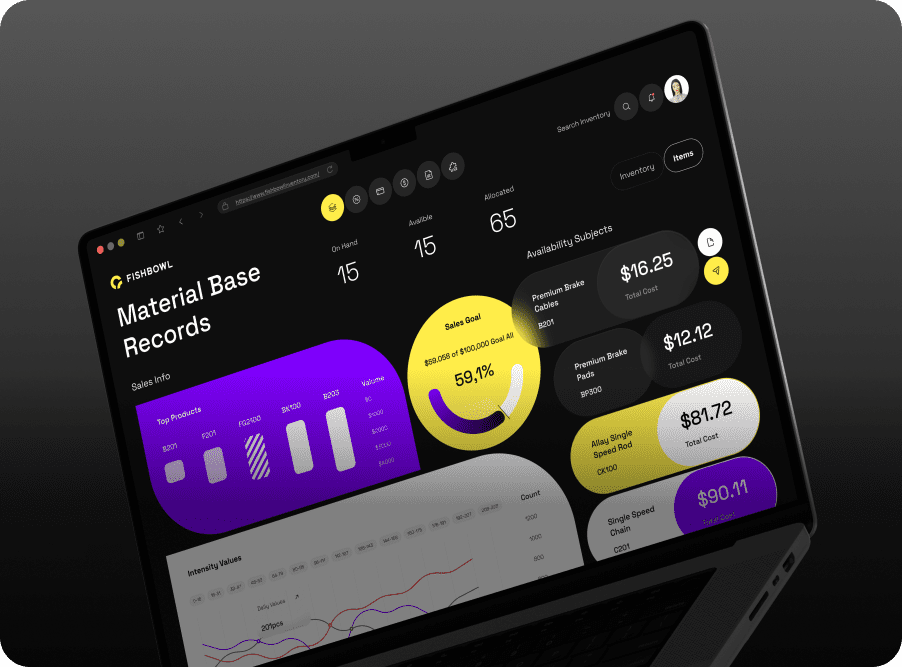 Fishbowl Management - CRM App & UX UI Design